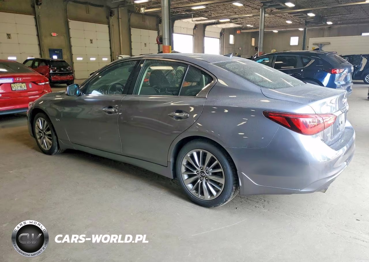 2019 Infiniti Q50 3.0T Luxe VIN:JN1EV7AR1KM593623 - 2