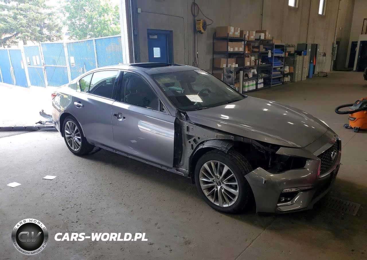 2019 Infiniti Q50 3.0T Luxe VIN:JN1EV7AR1KM593623 - 4