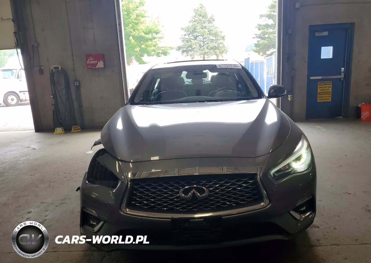 2019 Infiniti Q50 3.0T Luxe VIN:JN1EV7AR1KM593623 - 5