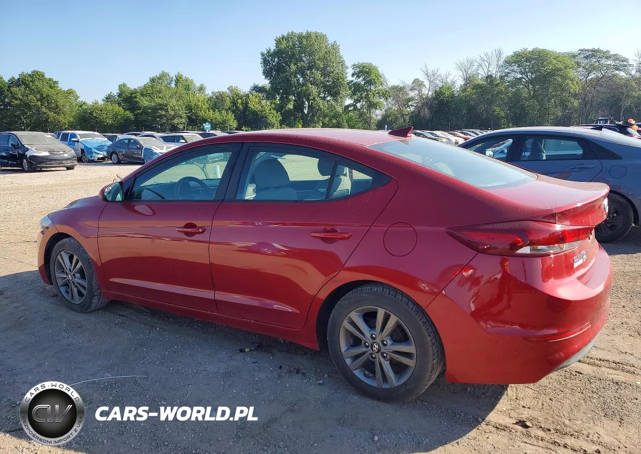 2017 Hyundai Elantra Se VIN:KMHD84LF4HU224194 - 2