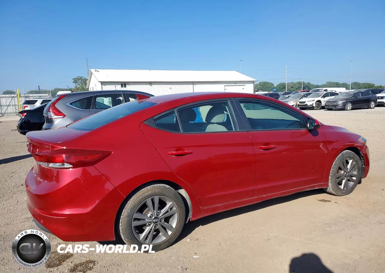 2017 Hyundai Elantra Se VIN:KMHD84LF4HU224194 - 3