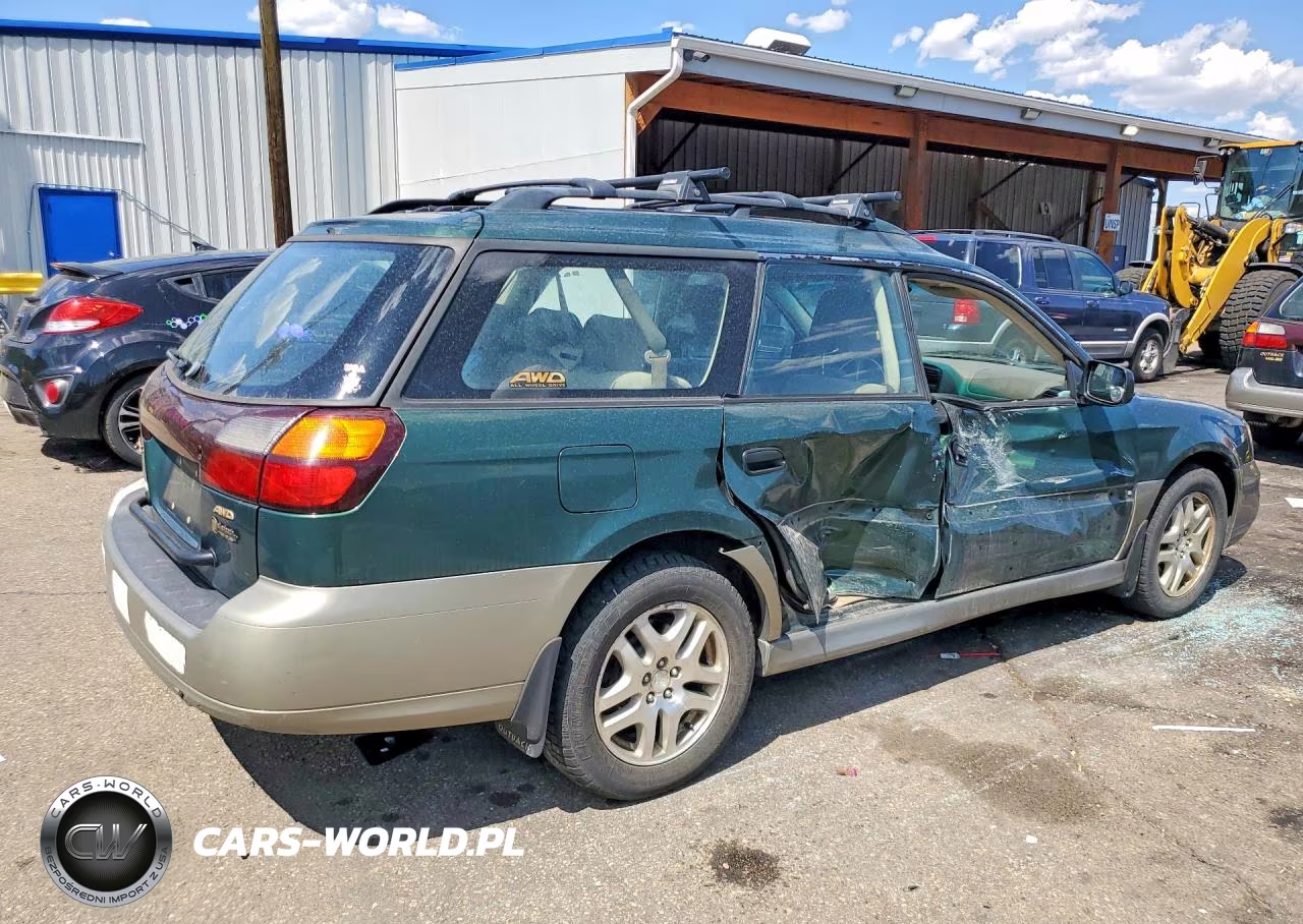 2001 Subaru Legacy Outback Awp VIN:4S3BH675517649064 - 3