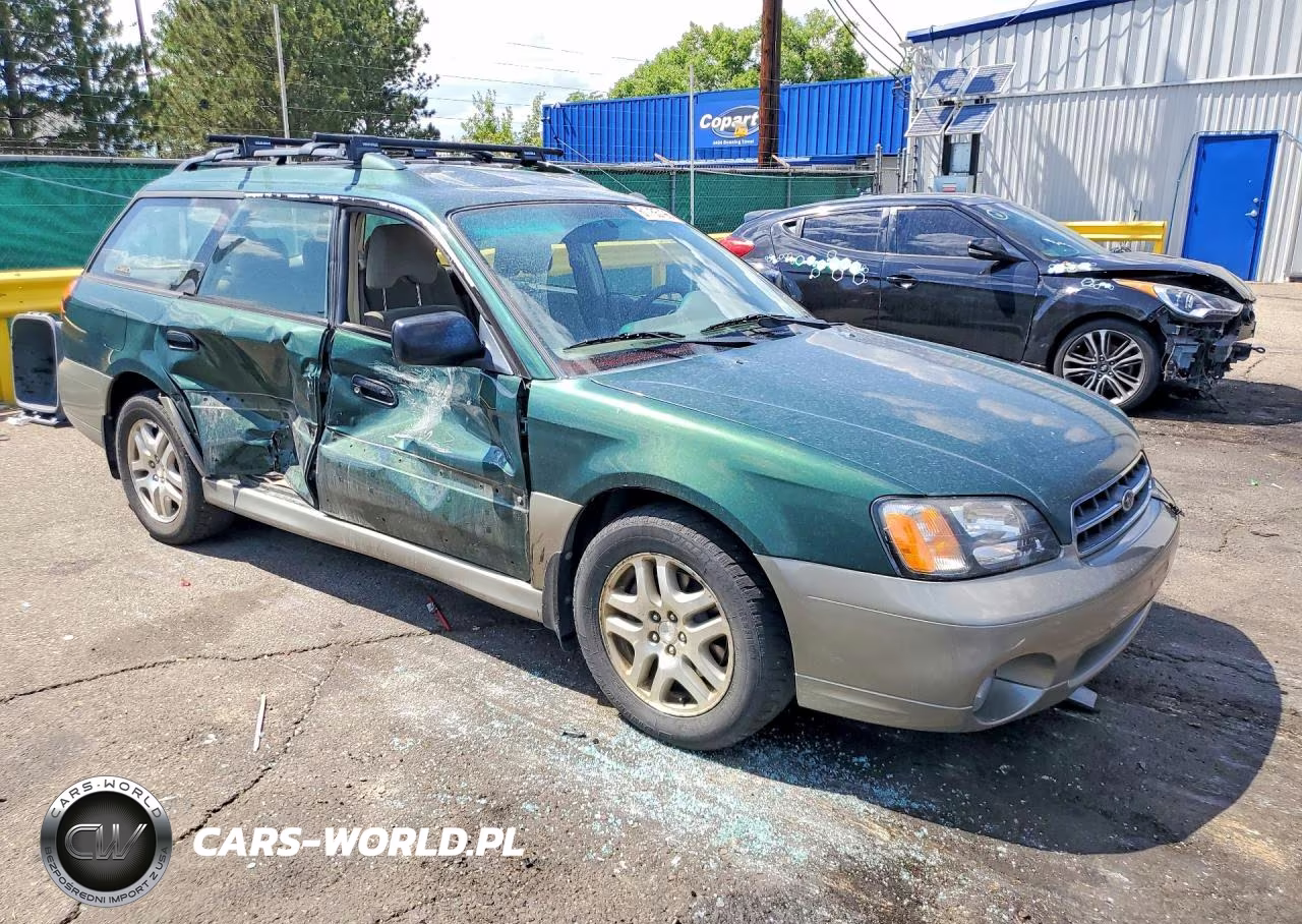 2001 Subaru Legacy Outback Awp VIN:4S3BH675517649064 - 4