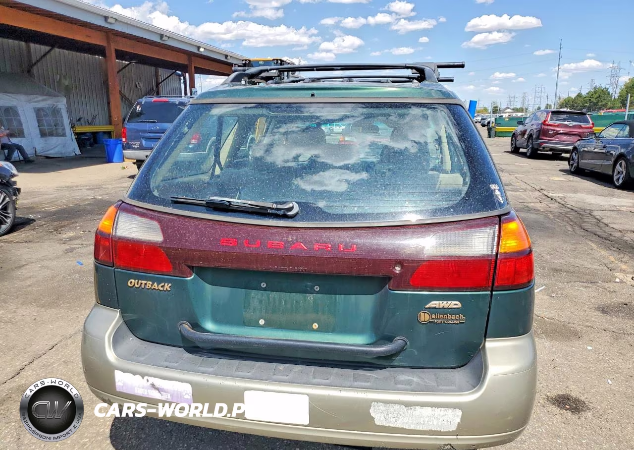 2001 Subaru Legacy Outback Awp VIN:4S3BH675517649064 - 6