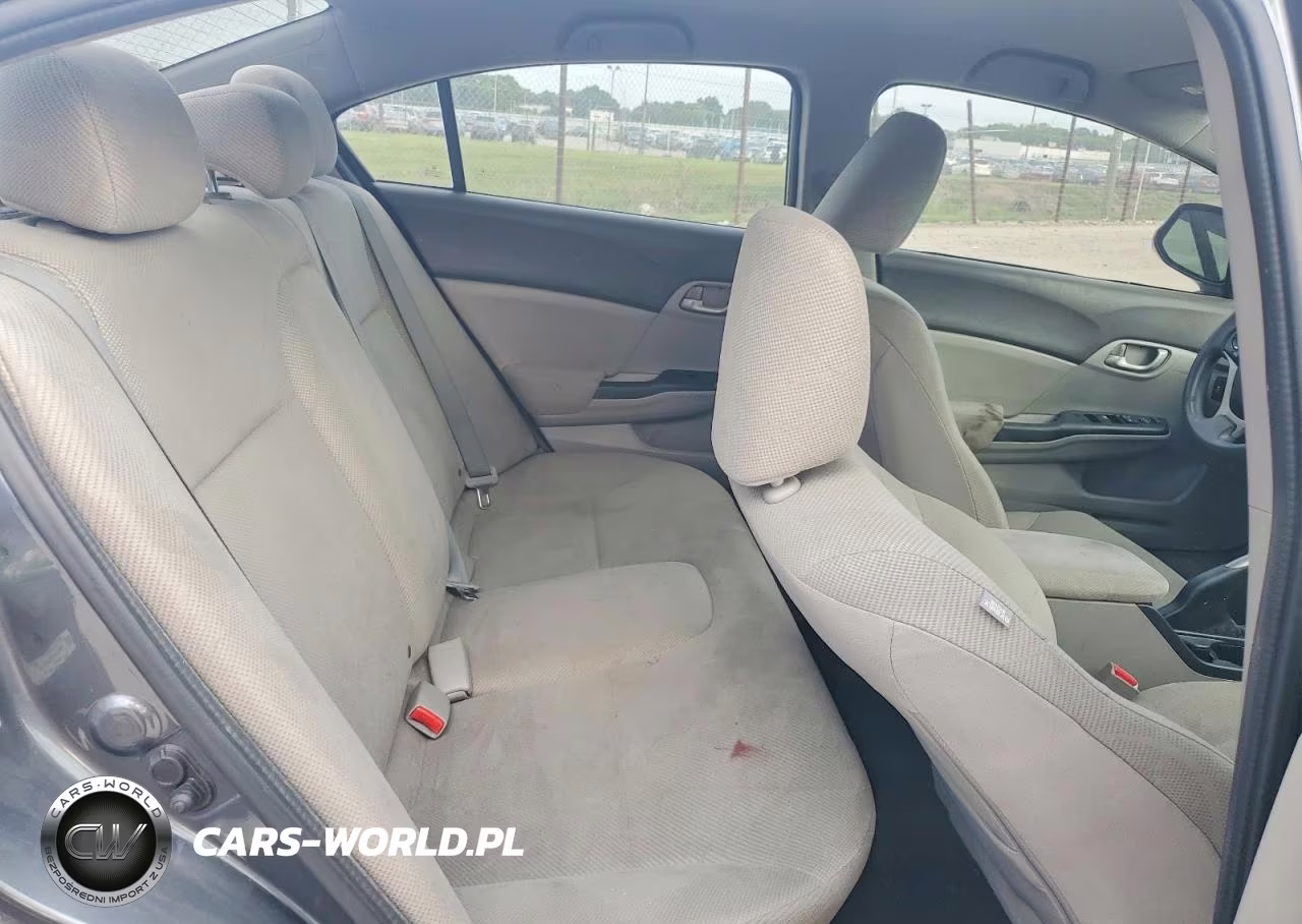 2012 Honda Civic Lx VIN:19XFB2F51CE109355 - 10