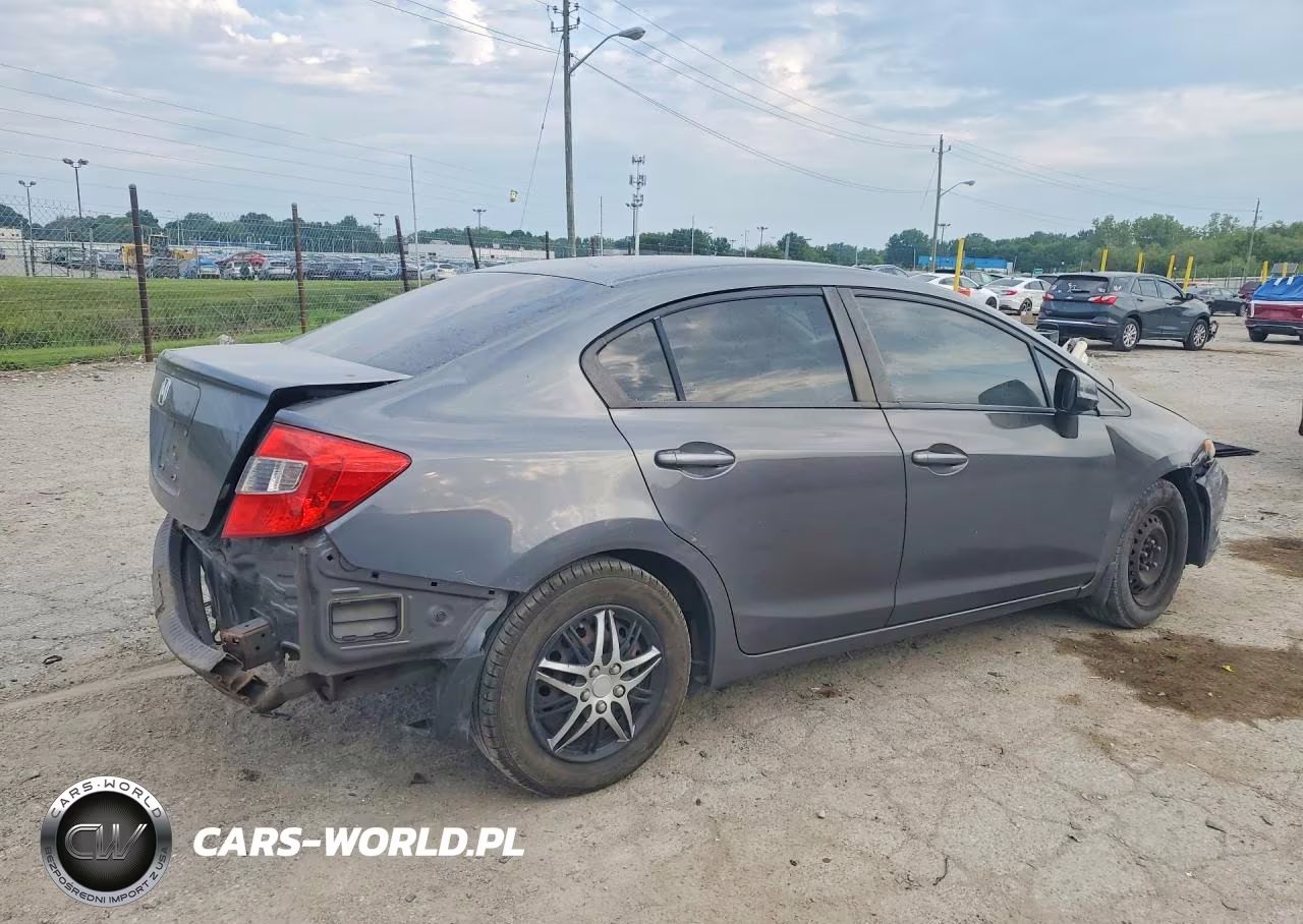 2012 Honda Civic Lx VIN:19XFB2F51CE109355 - 3