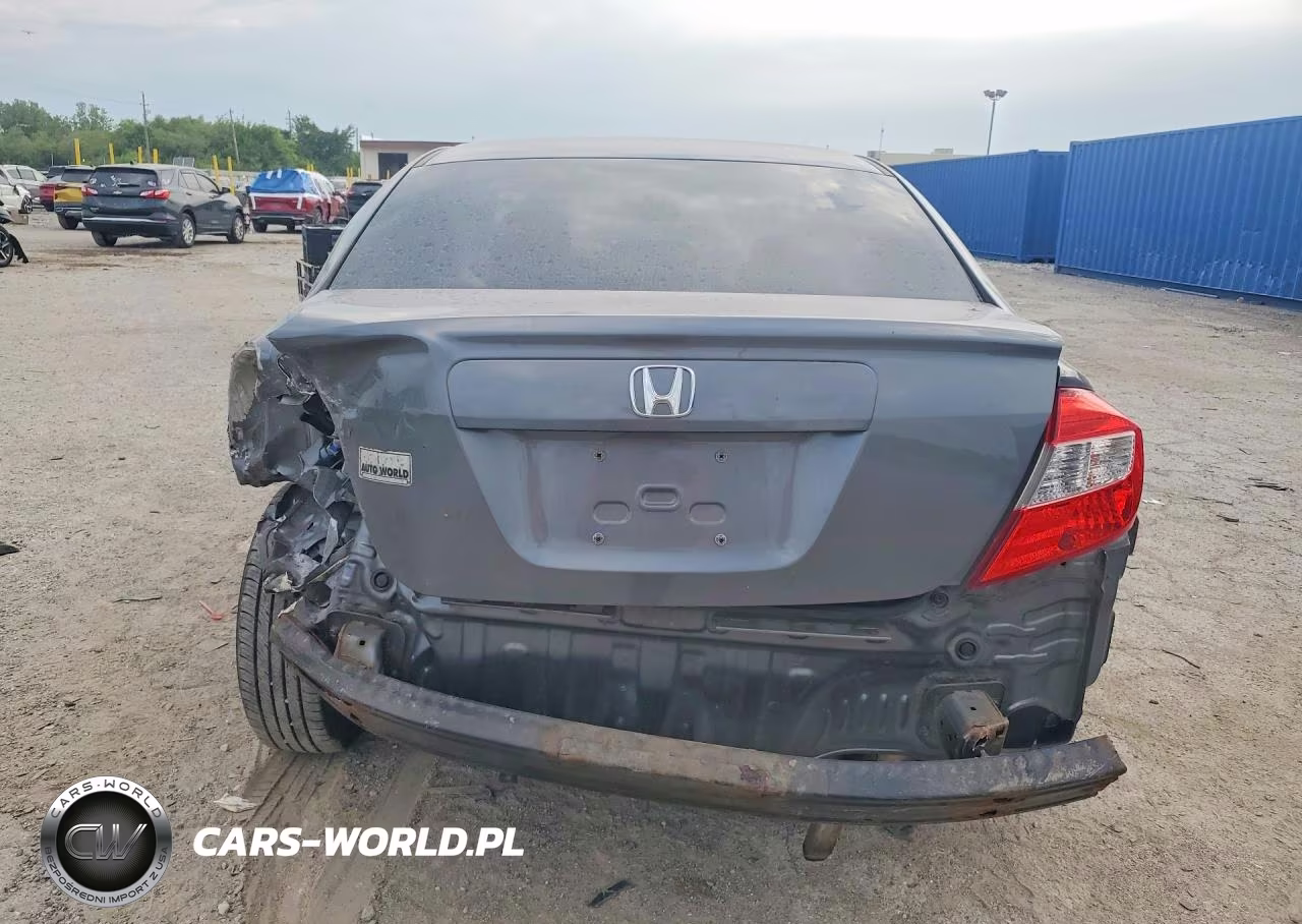 2012 Honda Civic Lx VIN:19XFB2F51CE109355 - 6