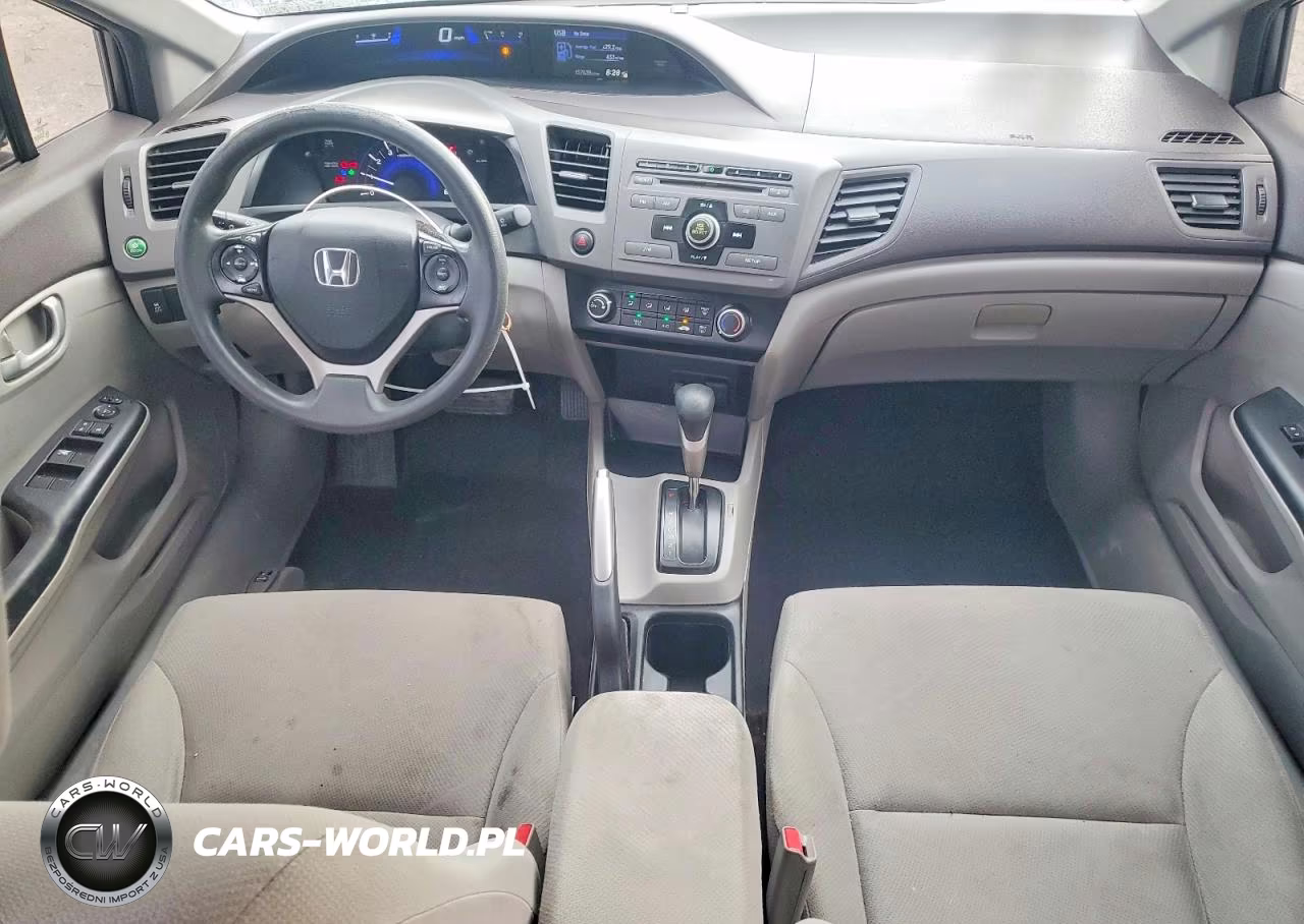 2012 Honda Civic Lx VIN:19XFB2F51CE109355 - 8