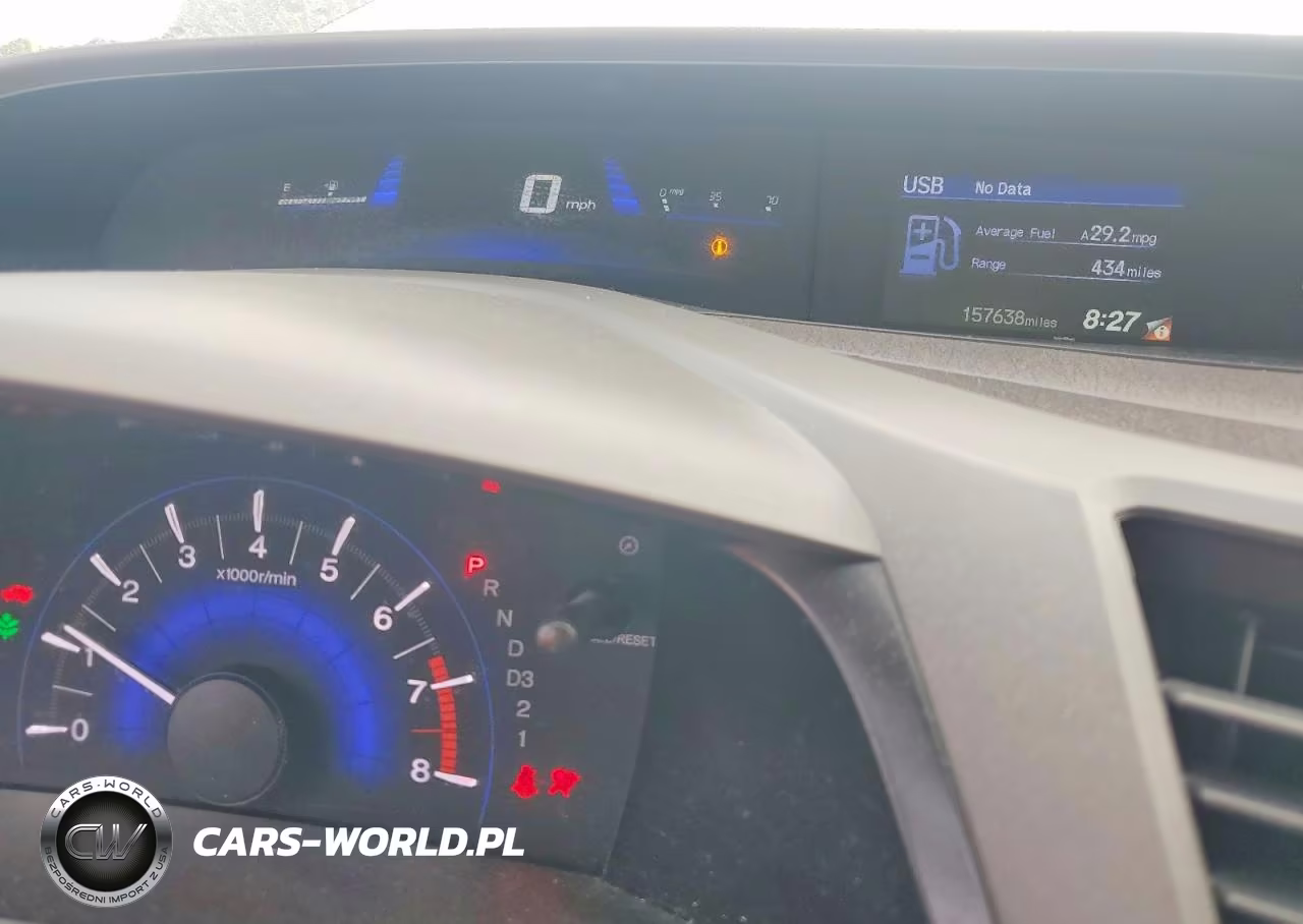2012 Honda Civic Lx VIN:19XFB2F51CE109355 - 9