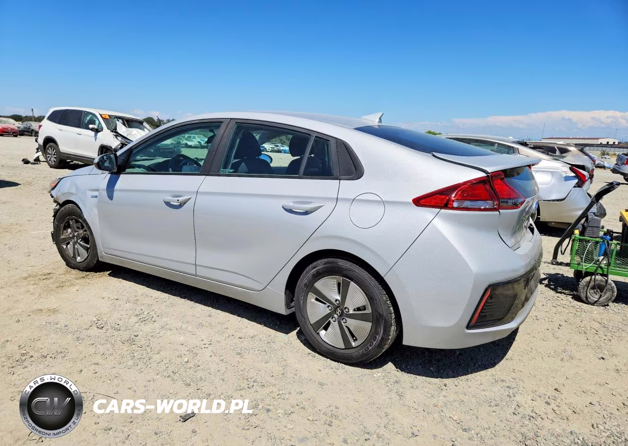2017 Hyundai Ioniq Blue VIN:KMHC65LC9HU057277 - 2