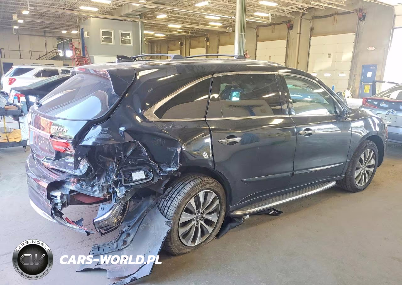 2015 Acura Mdx Technology VIN:5FRYD4H41FB025584 - 3