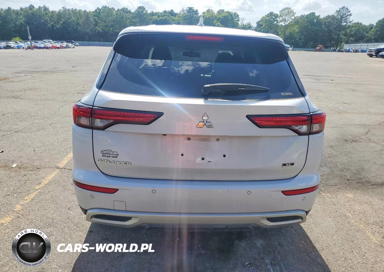 2022 Mitsubishi Outlander Se VIN:JA4J4UA8XNZ005496 - 6