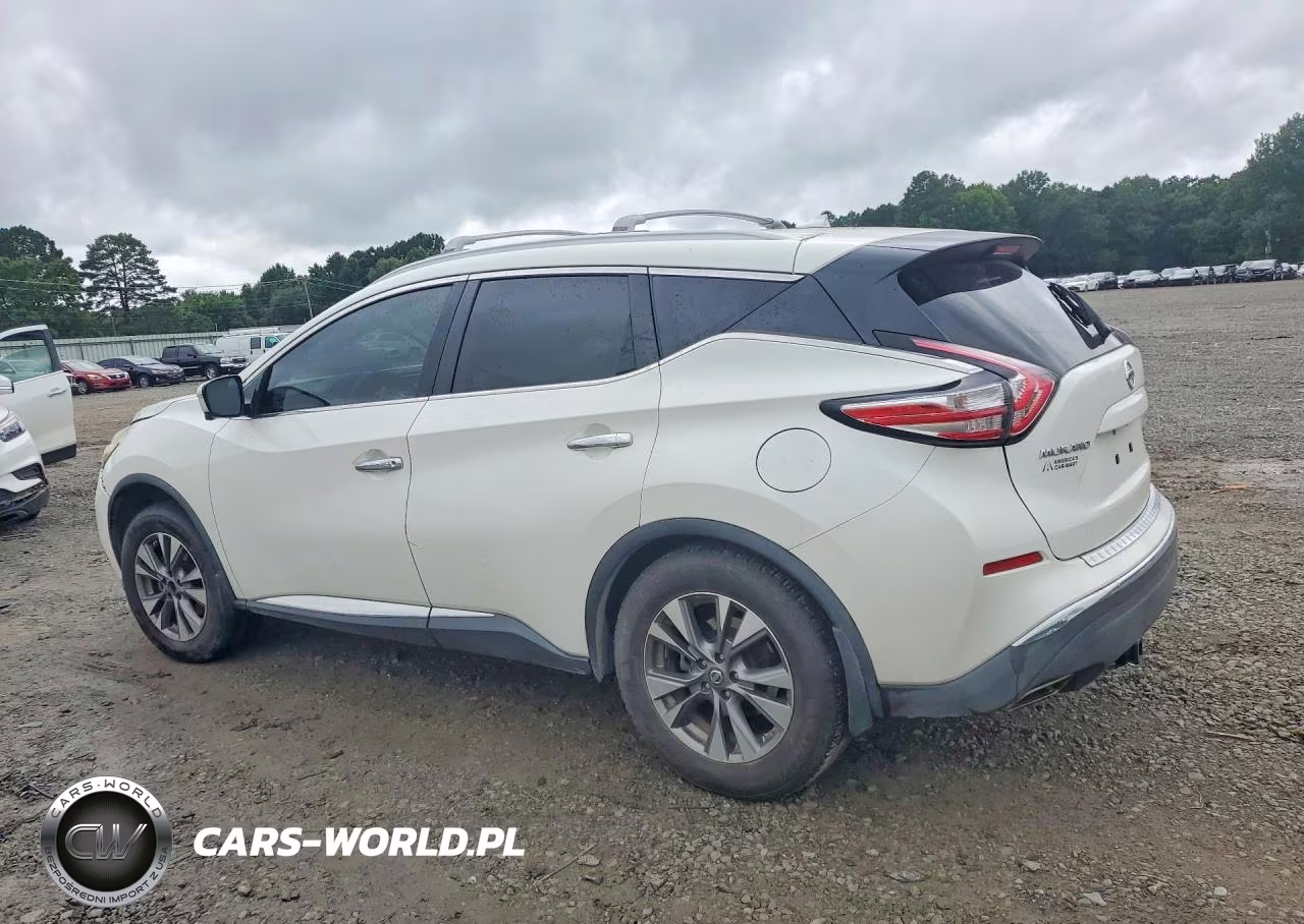 2015 Nissan Murano Sl VIN:5N1AZ2MG7FN250324 - 2