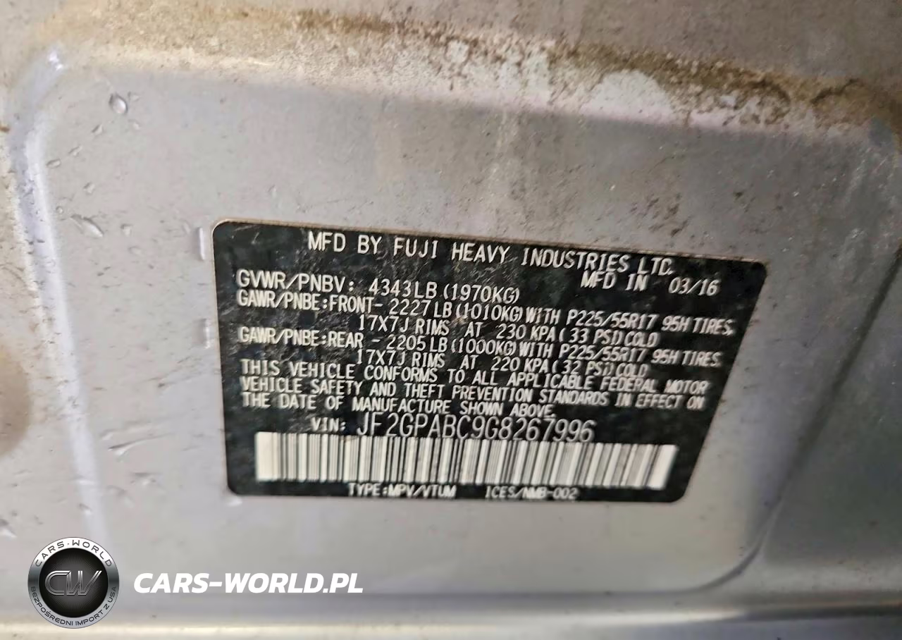 2016 Subaru Crosstrek Premium VIN:JF2GPABC9G8267996 - 14