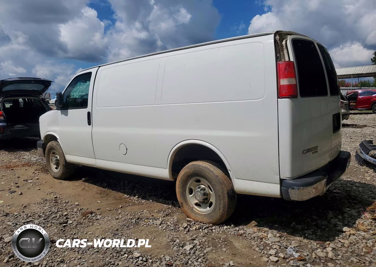 2012 Chevrolet Express 2500 Cargo Delivery Van VIN:1GCWGFCA5C1191748 - 2