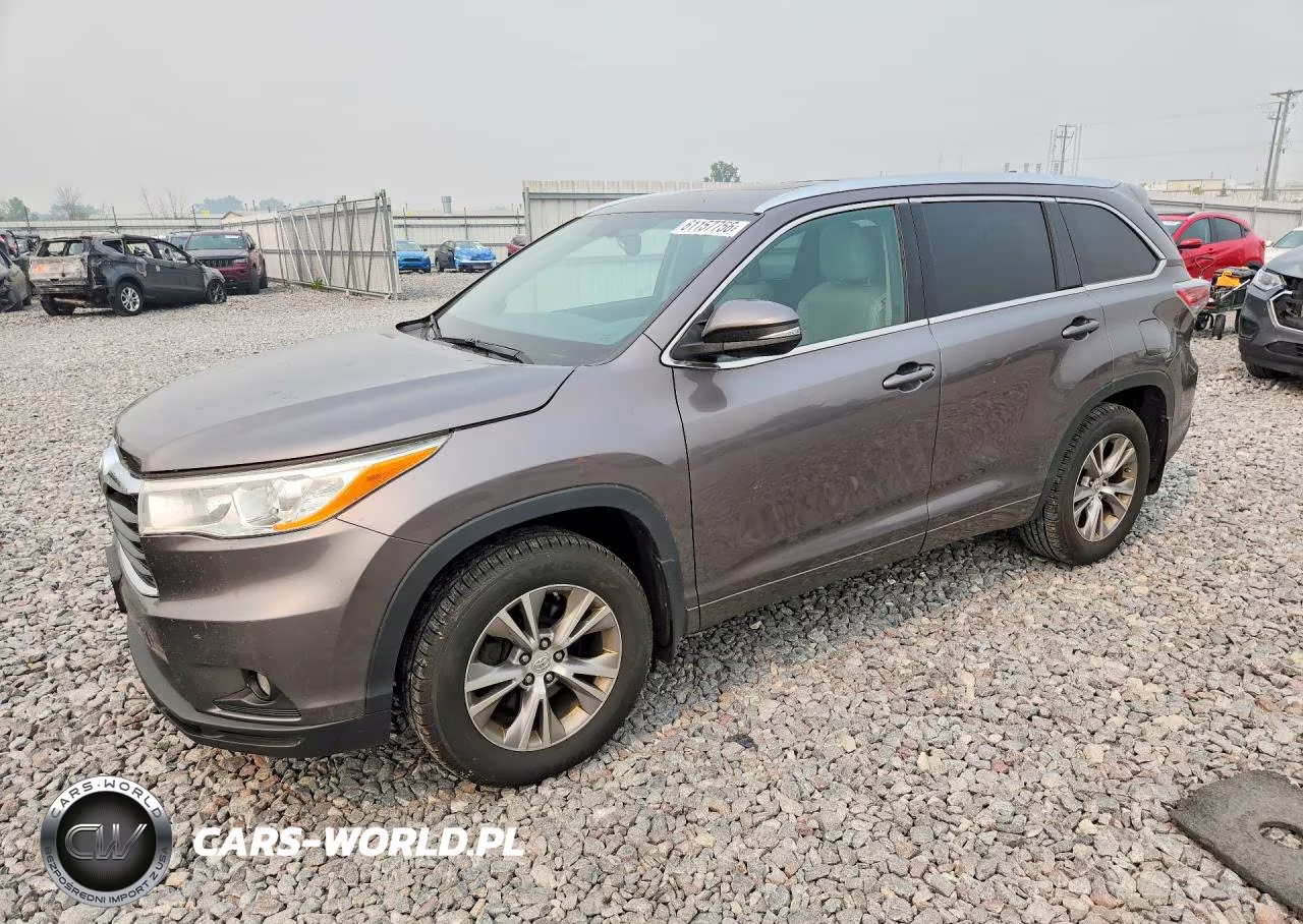 2014 Toyota Highlander Xle