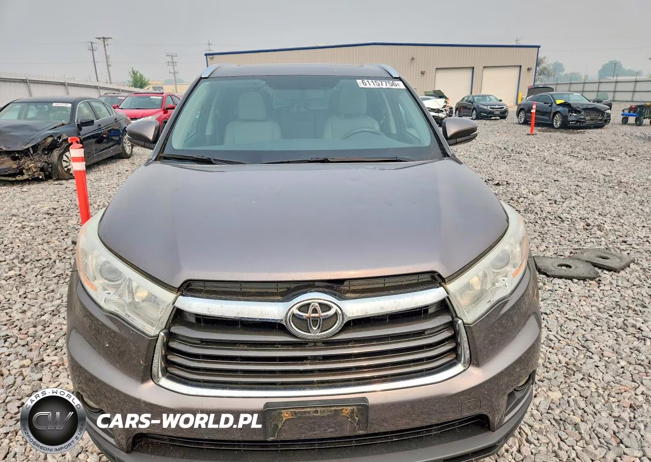 2014 Toyota Highlander Xle VIN:5TDJKRFH1ES068778 - 5