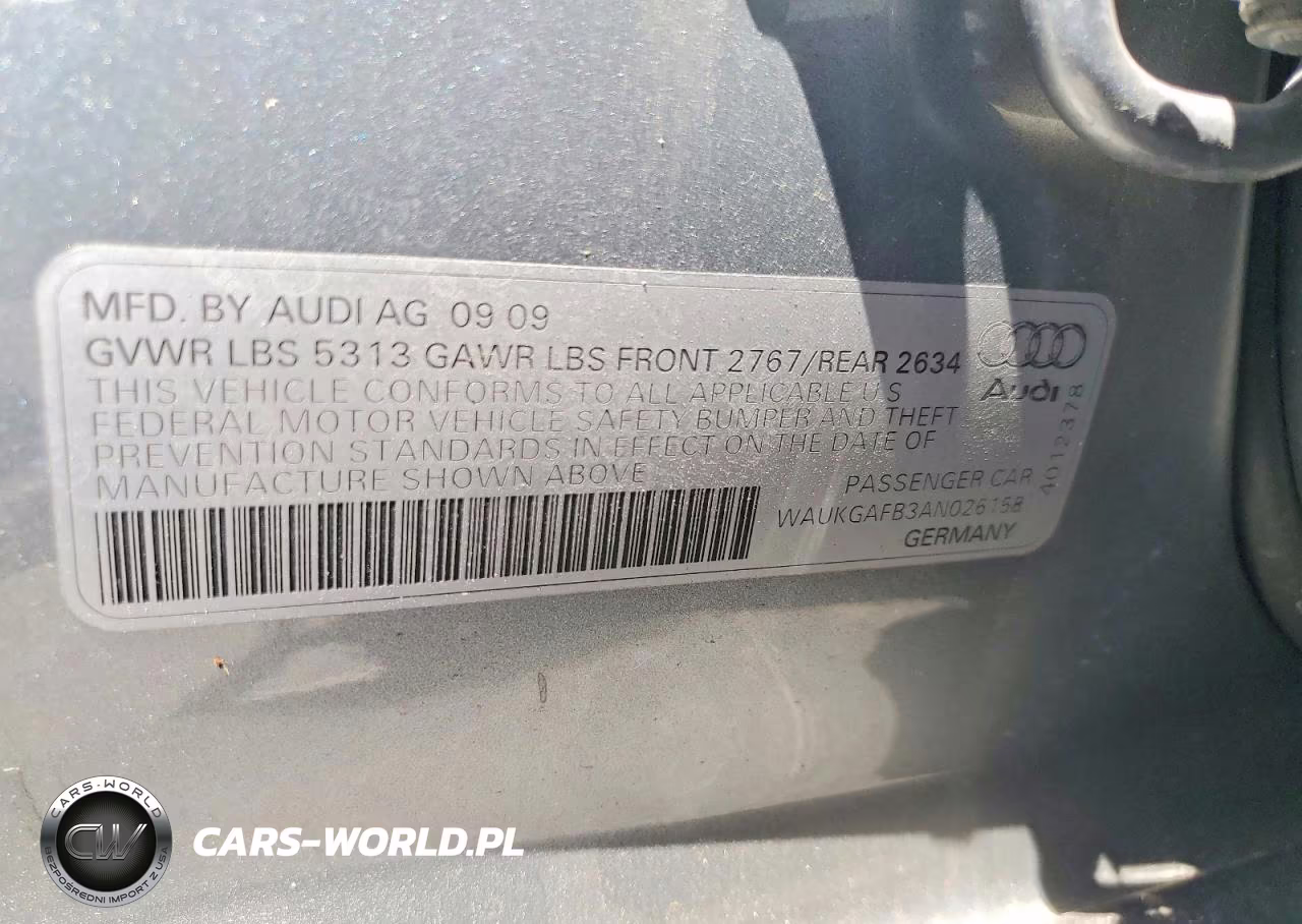 2010 Audi A6 Prestige VIN:WAUKGAFB3AN026158 - 12
