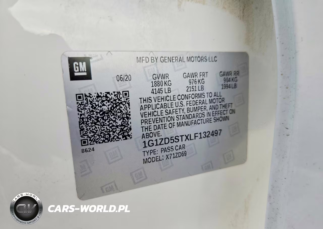2020 Chevrolet Malibu Lt VIN:1G1ZD5STXLF132497 - 12