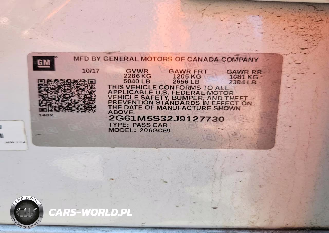 2018 Cadillac Xts Luxury VIN:2G61M5S32J9127730 - 12