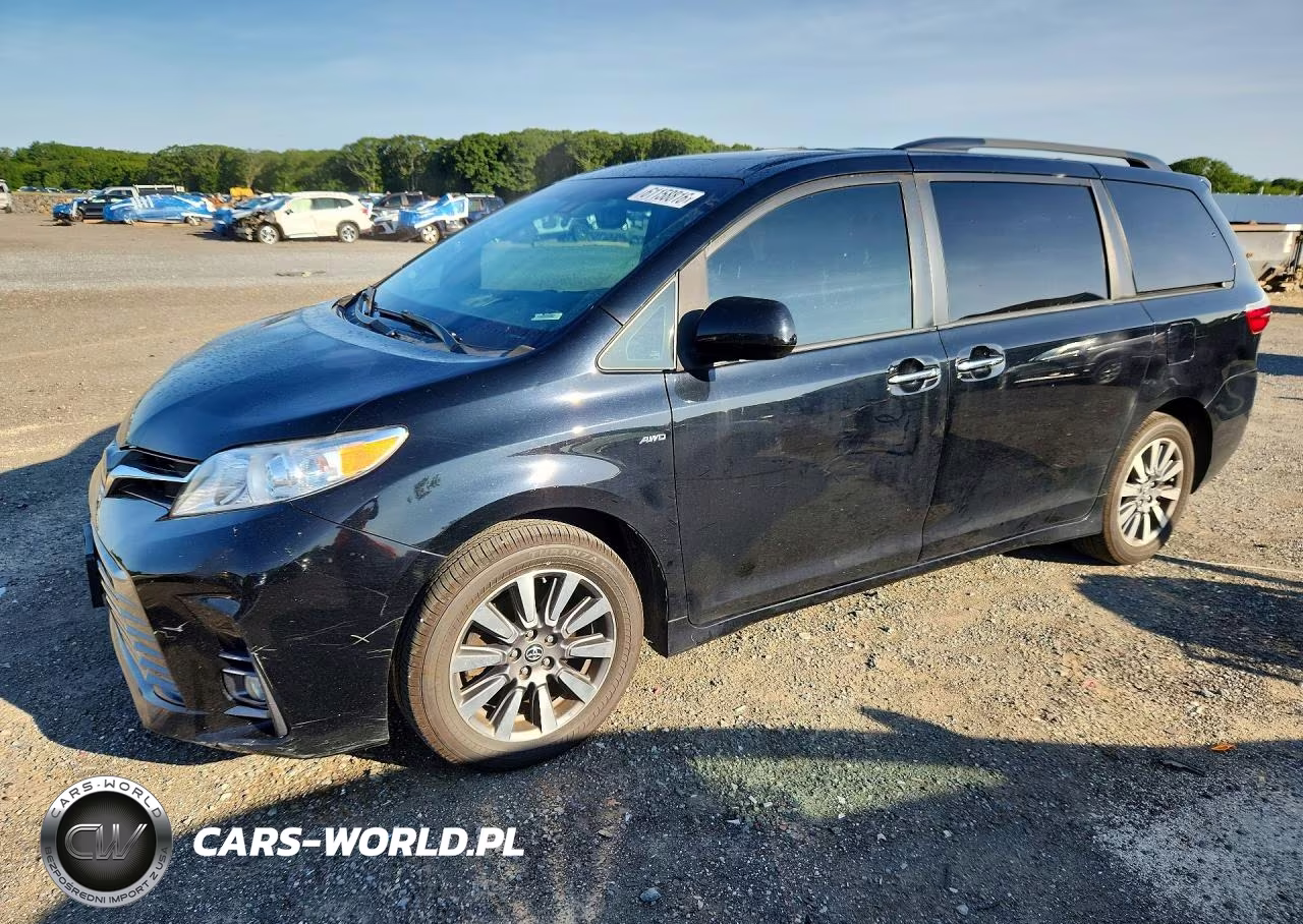 2019 Toyota Sienna Xle 7-Passenger