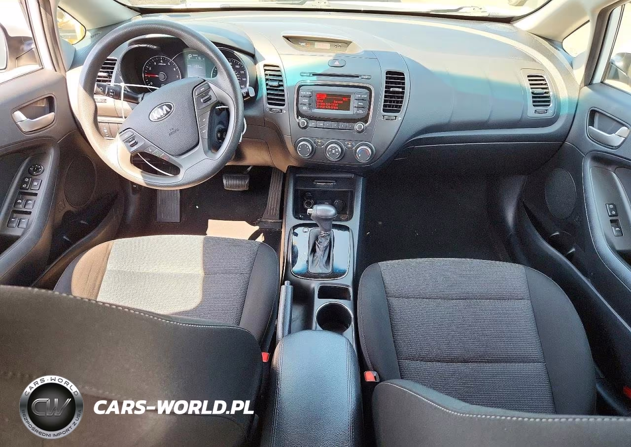 2017 Kia Forte Lx VIN:KNAFK5A85H5693598 - 8