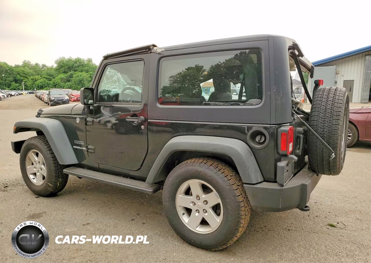 2011 Jeep Wrangler Sport VIN:1J4AA2D17BL504752 - 2