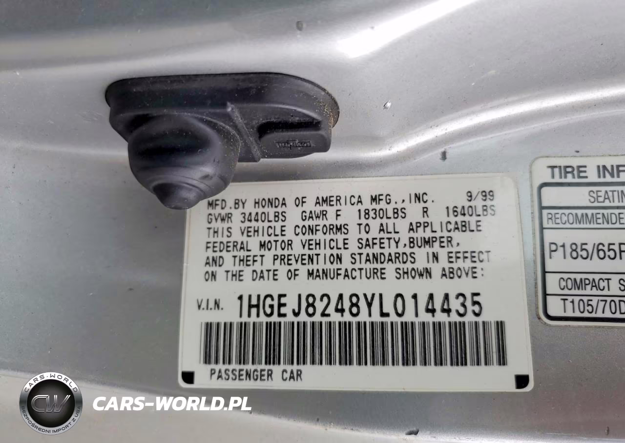 2000 Honda Civic Ex VIN:1HGEJ8248YL014435 - 13