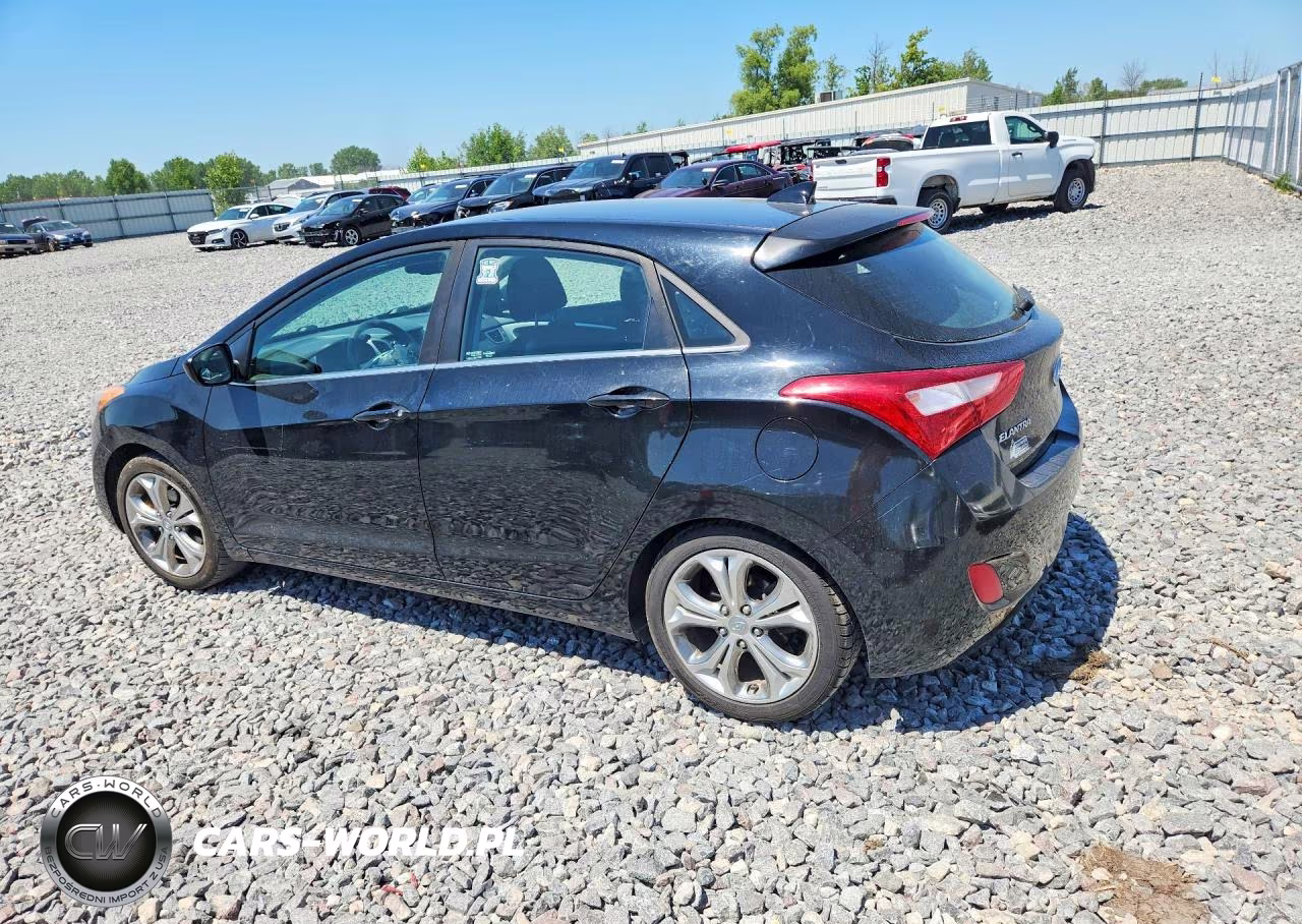 2013 Hyundai Elantra Gt Base VIN:KMHD35LE6DU123793 - 2