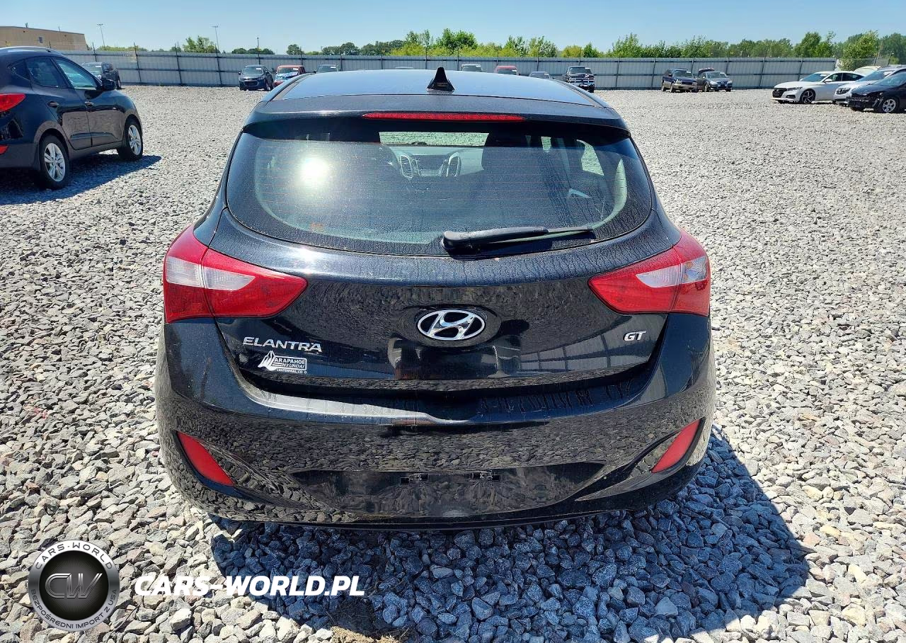 2013 Hyundai Elantra Gt Base VIN:KMHD35LE6DU123793 - 6