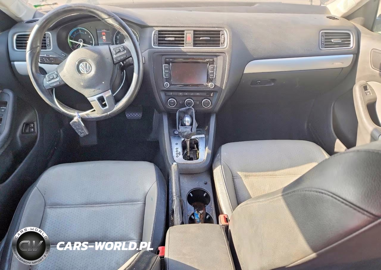 2014 Volkswagen Jetta Hybrid VIN:3VW637AJ9EM210048 - 8