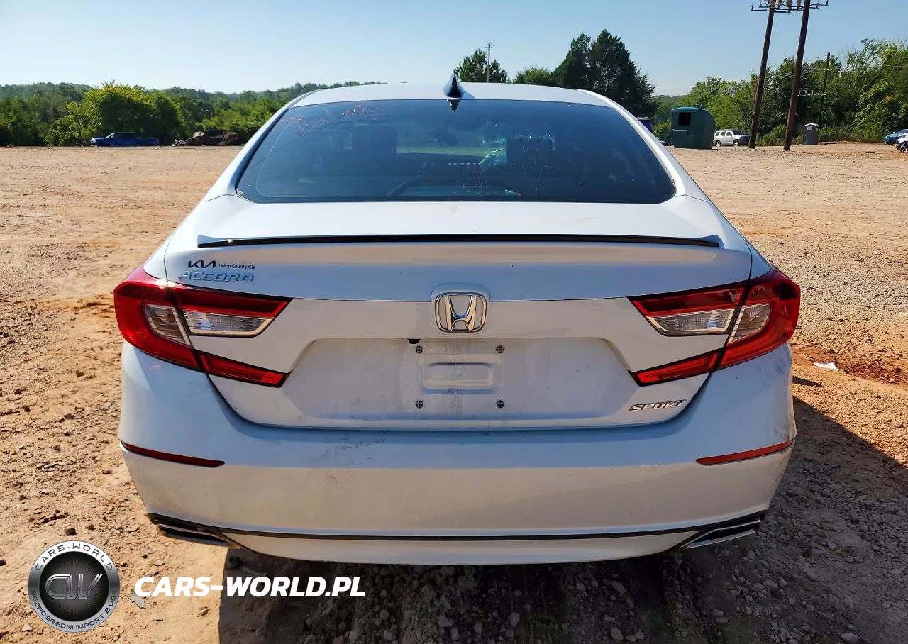 2022 Honda Accord Sport VIN:1HGCV1F37NA028967 - 6
