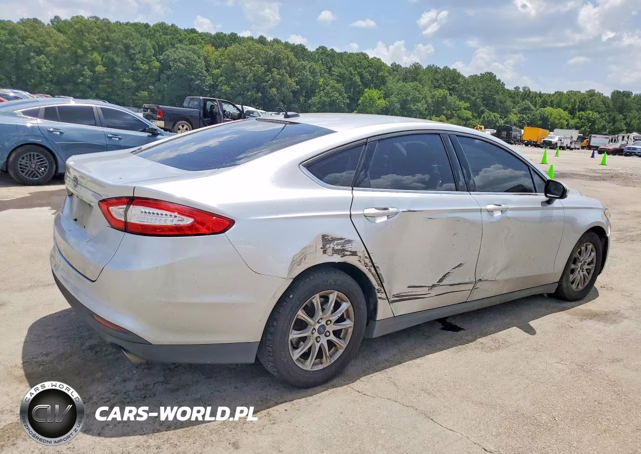 2015 Ford Fusion S VIN:3FA6P0G74FR101355 - 3