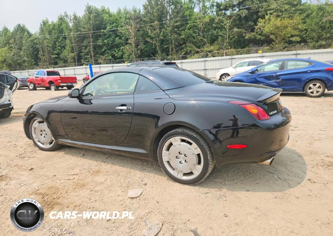 2002 Lexus Sc 430 VIN:JTHFN48Y820006787 - 2