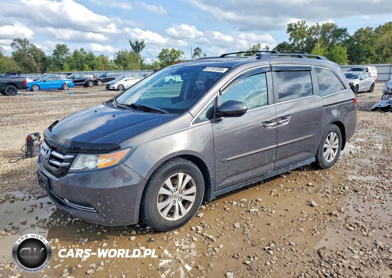 2015 Honda Odyssey Exl VIN:5FNRL5H61FB049030 - 1