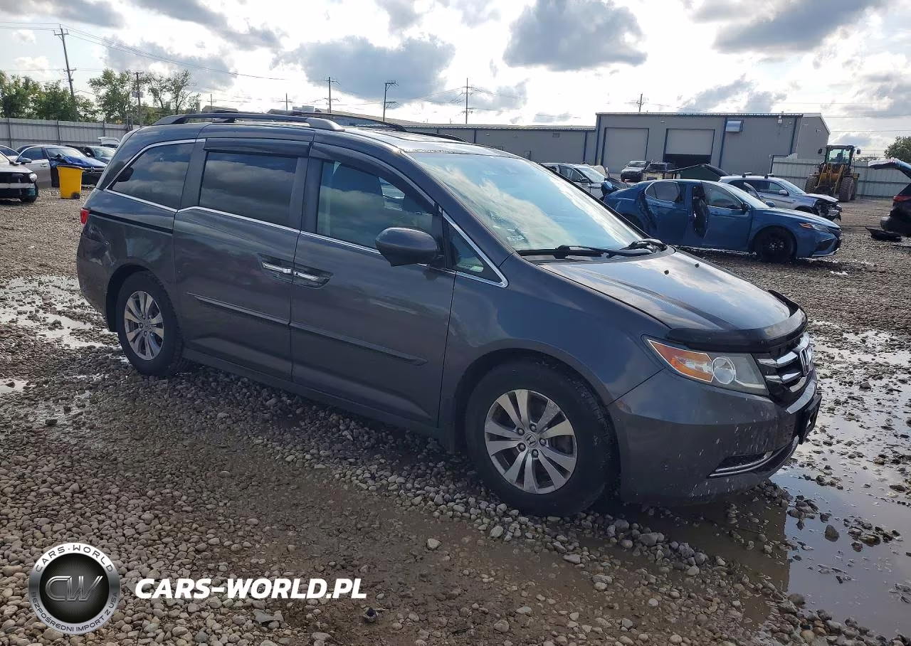 2015 Honda Odyssey Exl VIN:5FNRL5H61FB049030 - 4