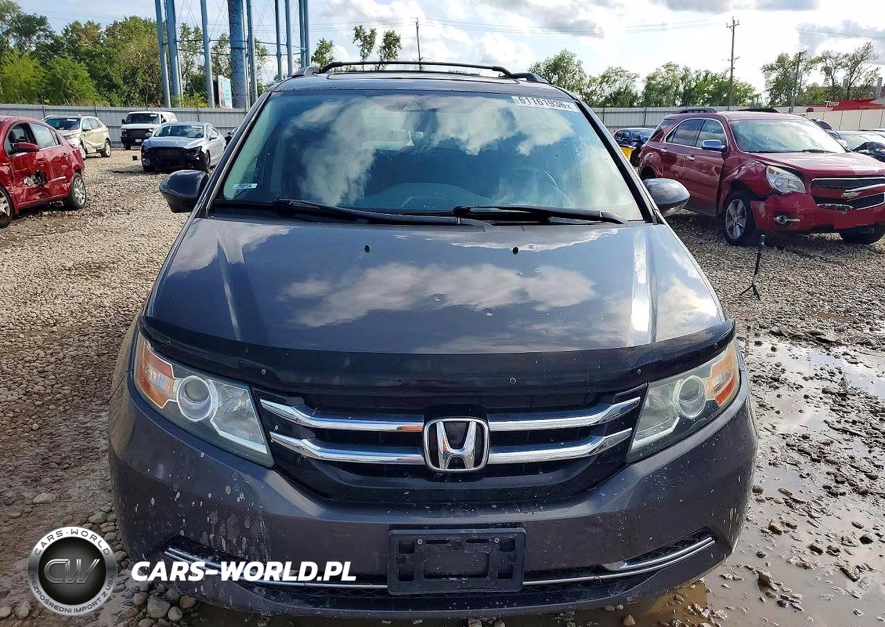 2015 Honda Odyssey Exl VIN:5FNRL5H61FB049030 - 5
