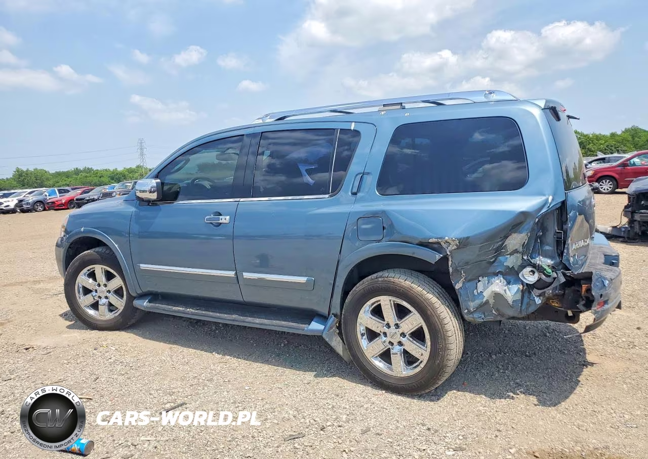 2011 Nissan Armada Platinum VIN:5N1AA0NE9BN600801 - 2
