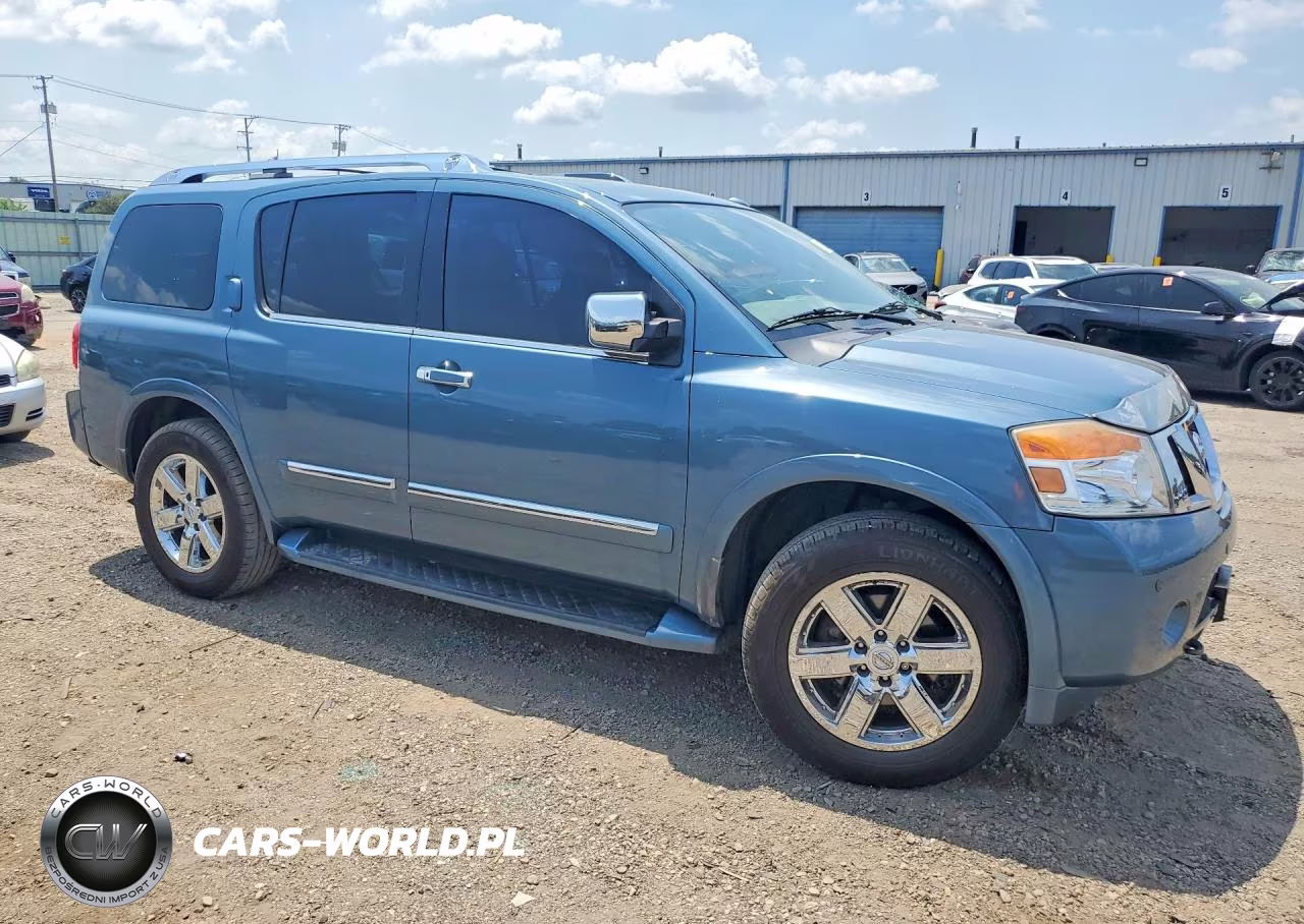 2011 Nissan Armada Platinum VIN:5N1AA0NE9BN600801 - 4