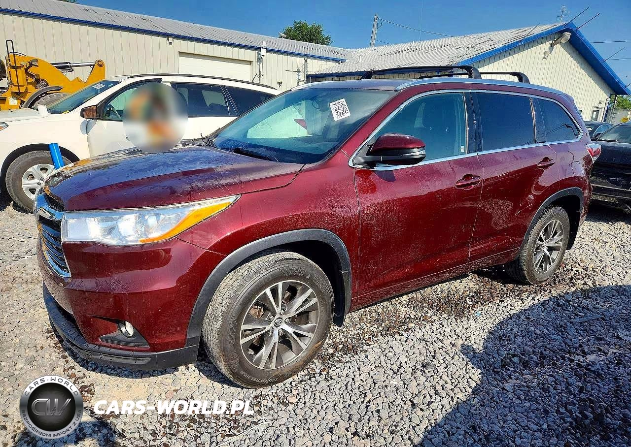 2016 Toyota Highlander Xle – zdjęcie 1 z 13