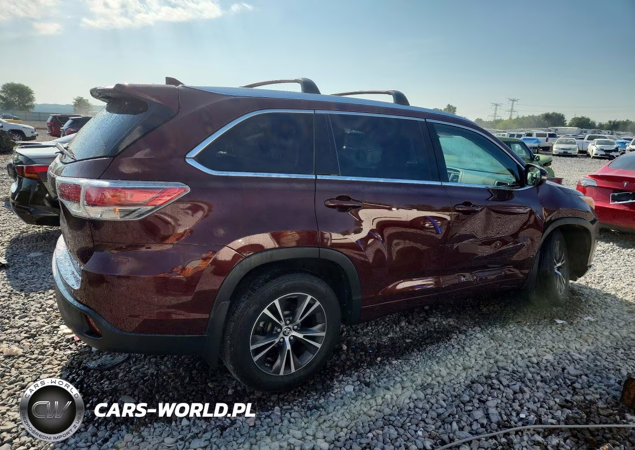 2016 Toyota Highlander Xle VIN:5TDJKRFH0GS331233 - 3