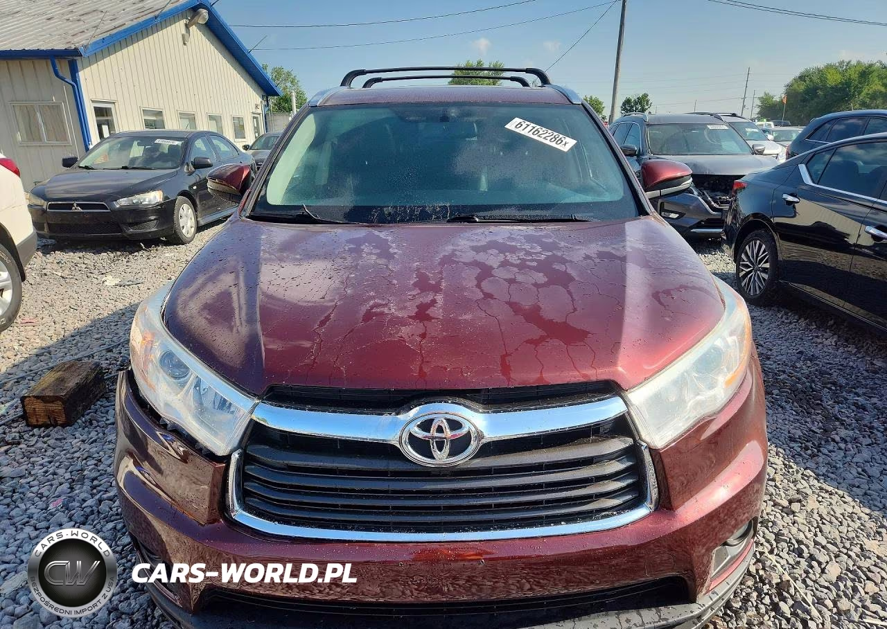 2016 Toyota Highlander Xle VIN:5TDJKRFH0GS331233 - 5