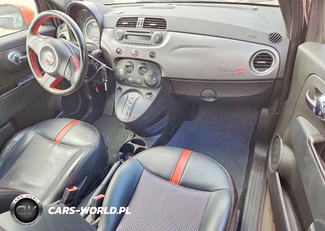 2014 Fiat 500 Electric VIN:3C3CFFGE8ET208576 - 8