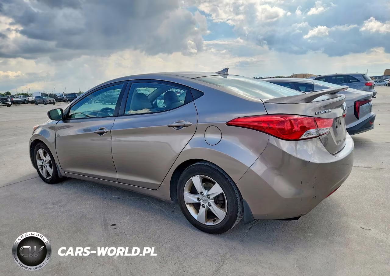 2013 Hyundai Elantra Gls VIN:5NPDH4AE4DH422177 - 2