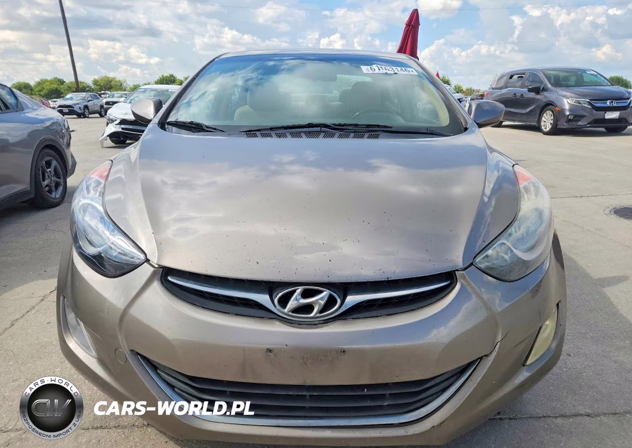 2013 Hyundai Elantra Gls VIN:5NPDH4AE4DH422177 - 5