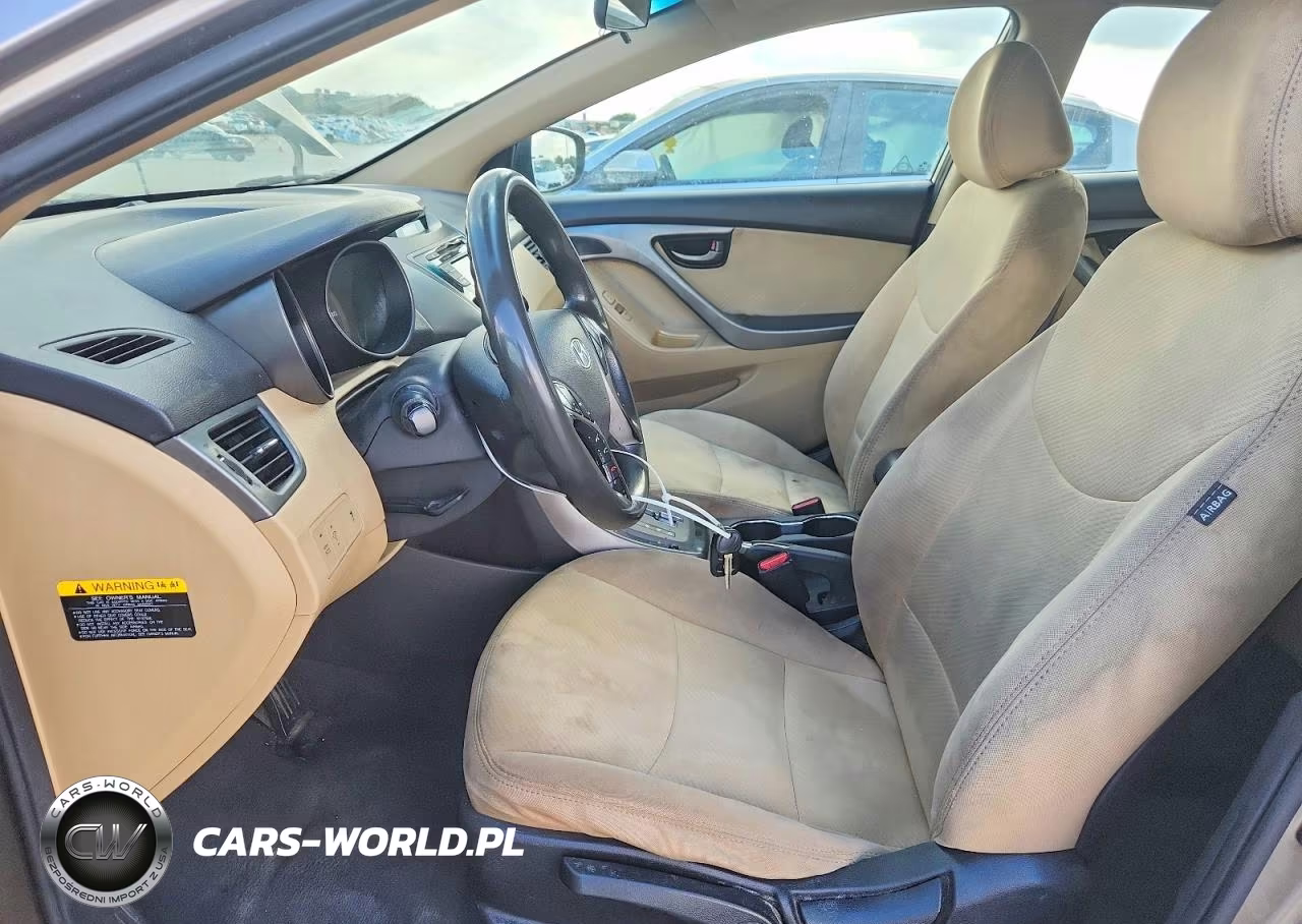 2013 Hyundai Elantra Gls VIN:5NPDH4AE4DH422177 - 7