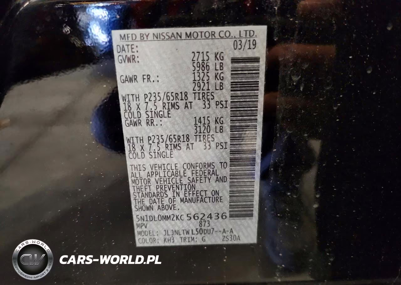 2019 Infiniti Qx60 Luxe VIN:5N1DL0MM2KC562436 - 14