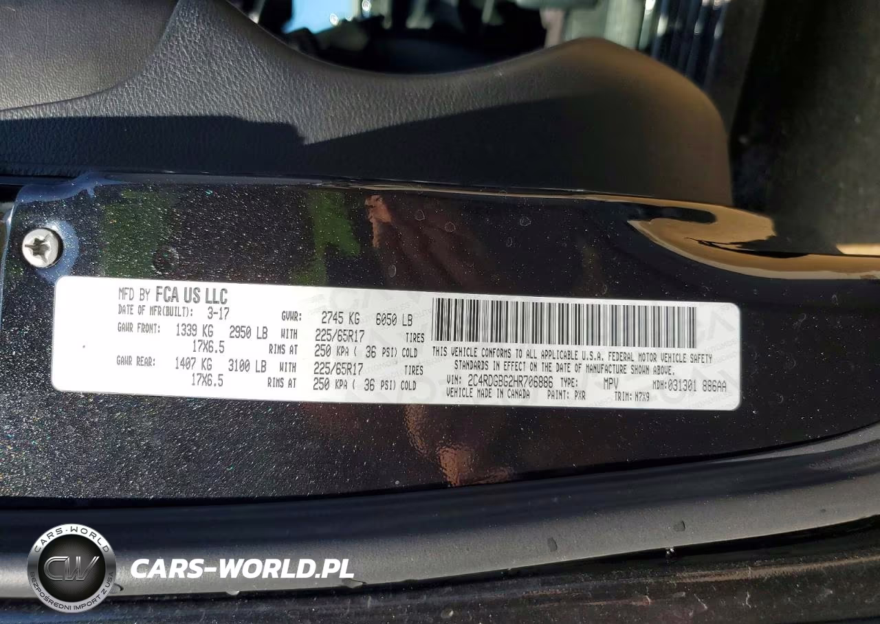 2017 Dodge Grand Caravan Se VIN:2C4RDGBG2HR706886 - 13