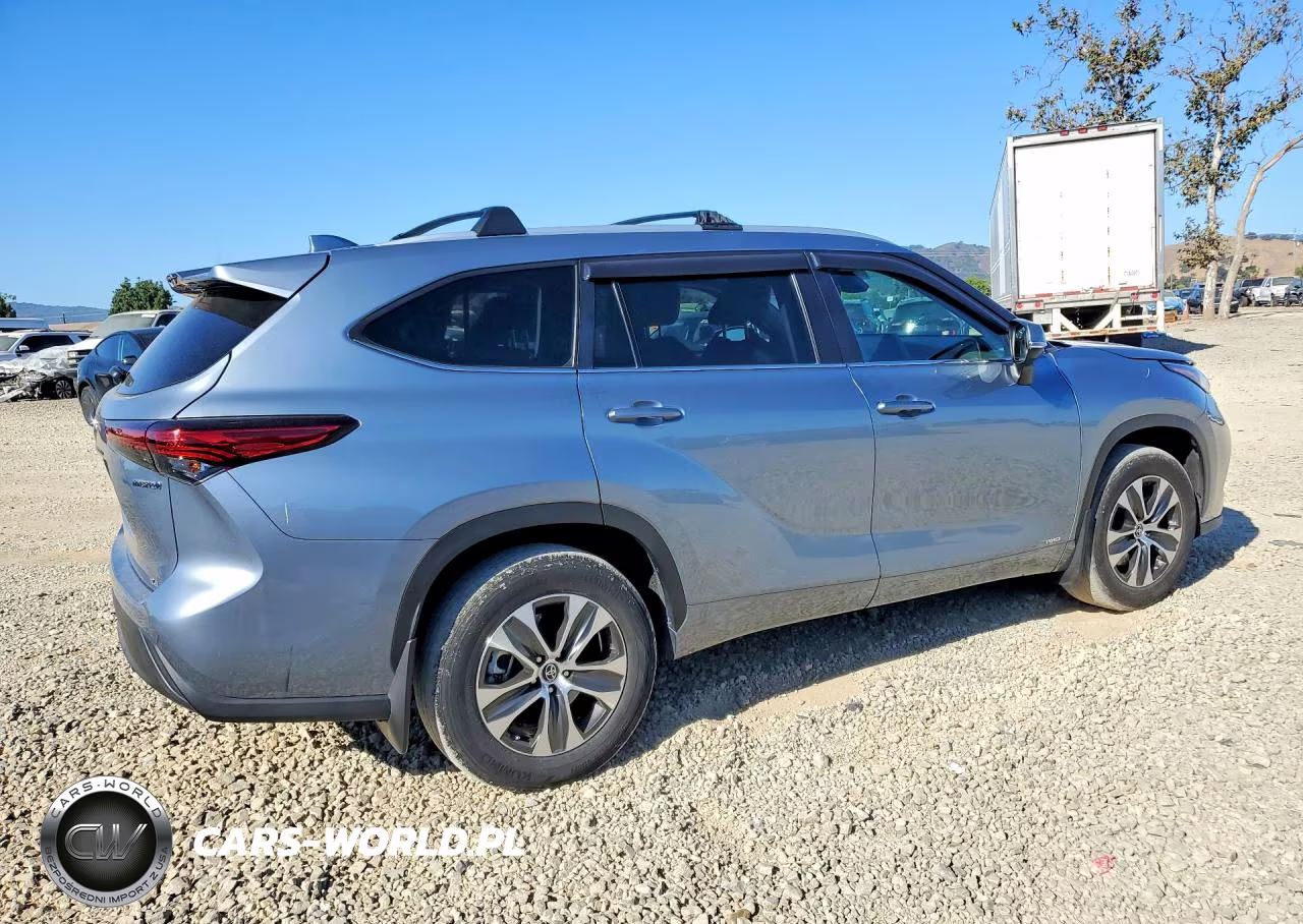 2023 Toyota Highlander Hybrid Xle VIN:5TDKBRCH3PS597578 - 3