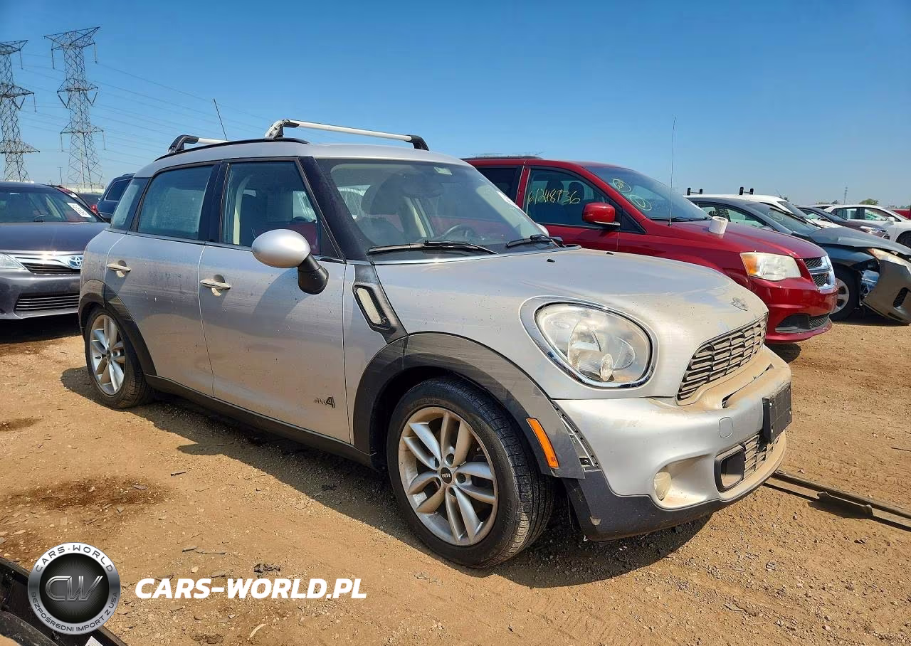 2012 Mini Cooper S Countryman VIN:WMWZC5C58CWM14225 - 4